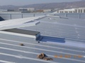 6 adet Çatı Havalandırma Kapağı ve 220 mt 30 mm Panel Arası Polikarbonat Işıklık